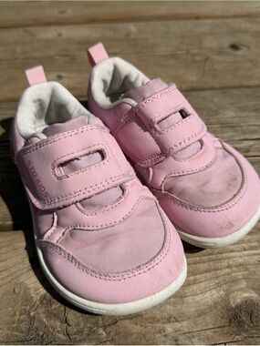 STQ Toddler Pink Kids Velcro Shoes